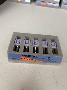 IPS e.max® CAD LT (Low Translucency) Abutment Blocks – A1 A16, 5/Pkg